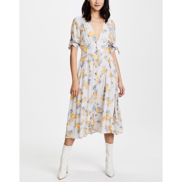 love of my life midi dress free people